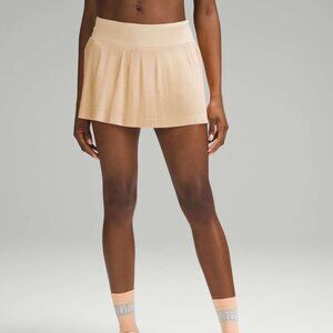 Lululemon Pleat to Street Skirt (Summer Glow / peach, Size 4) Style # W8AANS